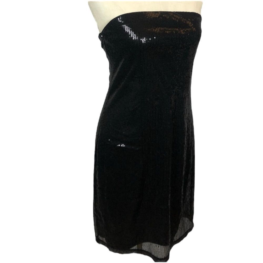 NWT The Limited Black Sequin Party Dress